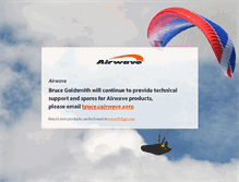 Tablet Screenshot of airwave-gliders.com